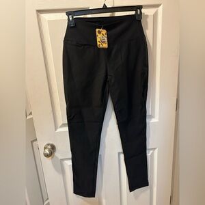 Hybrid & Company Small Black Pants Super Comfy Stretch Pull On Millennium NWT
